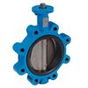 Butterfly valve Type: 6830 Ductile cast iron/Stainless steel/EPDM Centric Bare stem PN16 Lug type DN125